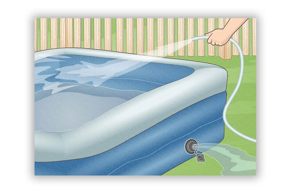 روش های تمیز نگه داشتن آب استخر بادی