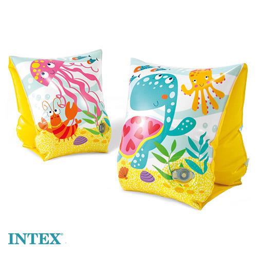 بازوبند شنا بادی کودک طرح دریا intex 56666